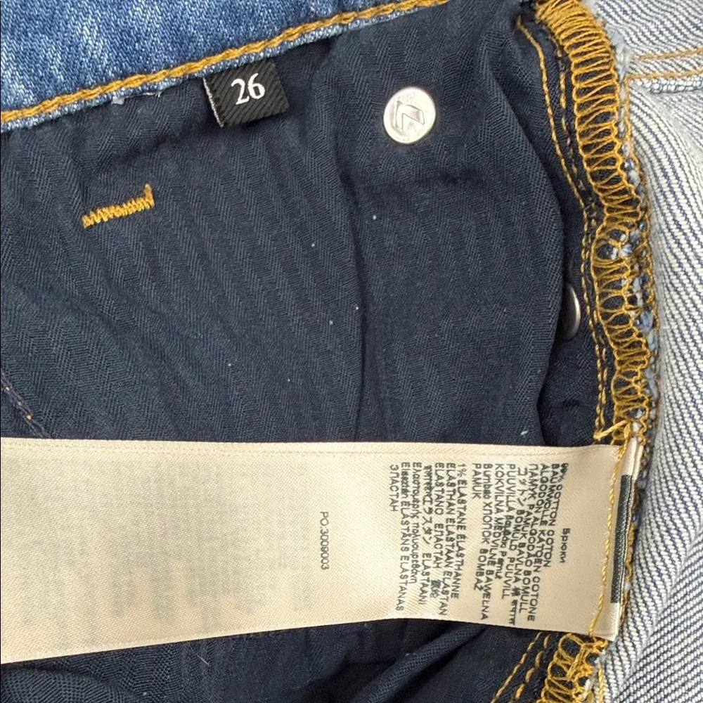 7 For All Mankind Low-Rise Slit-Flare Jeans: 26 - Picture 9 of 9